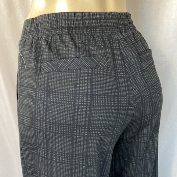 SALE - WIT & WISDOM Pants Women’s Size MP Plaid Wide Leg Cropped Trousers NWOT - Picture 8 of 8